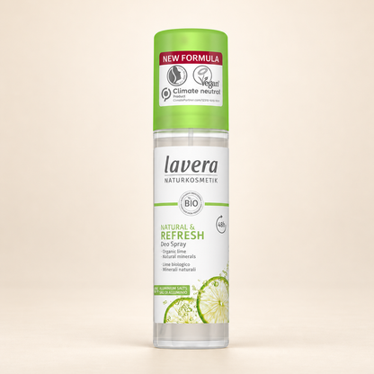 Lavera Natural & Refresh Deodorant Spray 75ml — product packaging, image 3