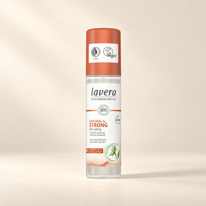 Lavera Natural & Strong Deodorant Spray 75ml — product packaging, image 1