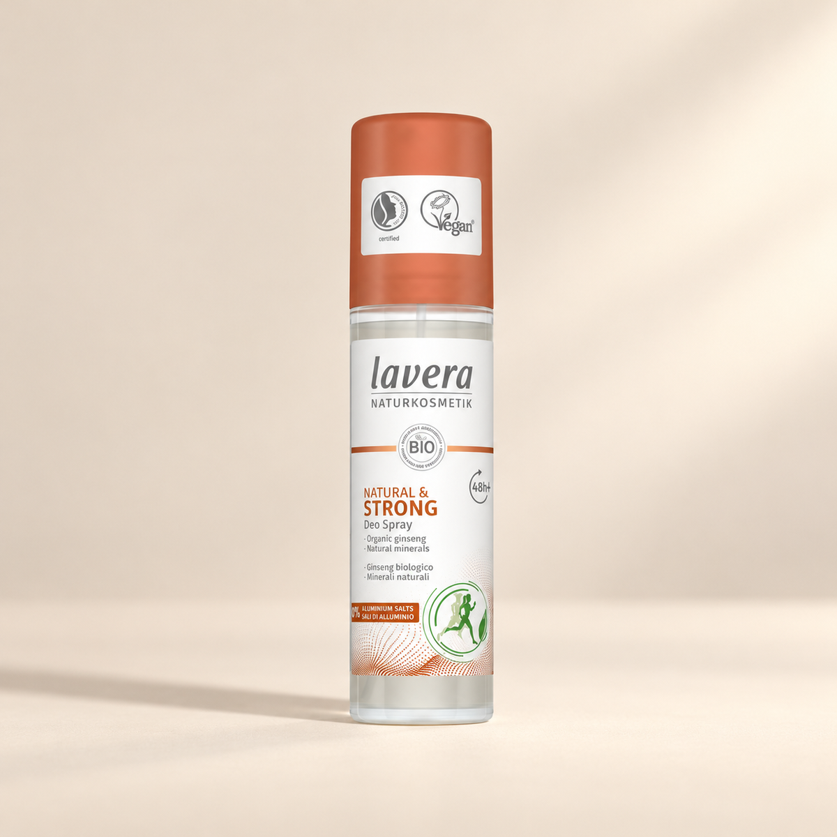 Lavera Natural & Strong Deodorant Spray 75ml — product packaging, image 2