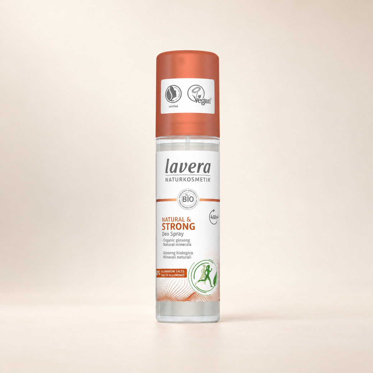 Lavera Natural & Strong Deodorant Spray 75ml — product packaging, image 3
