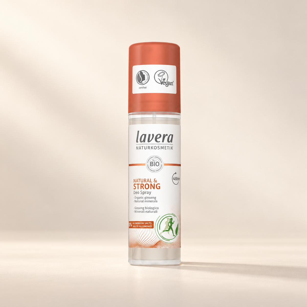 Lavera Natural & Strong Deodorant Spray 75ml — product packaging, image 4