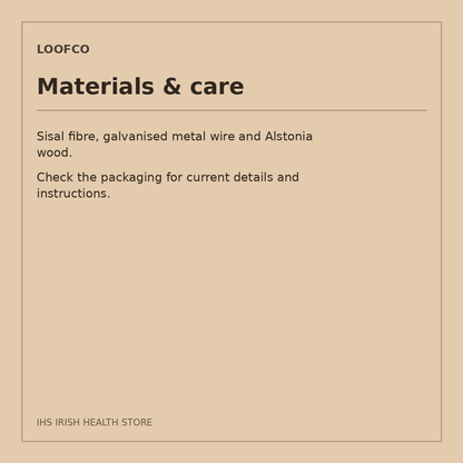 LoofCo Back Brush – 1 brush: materials & care
