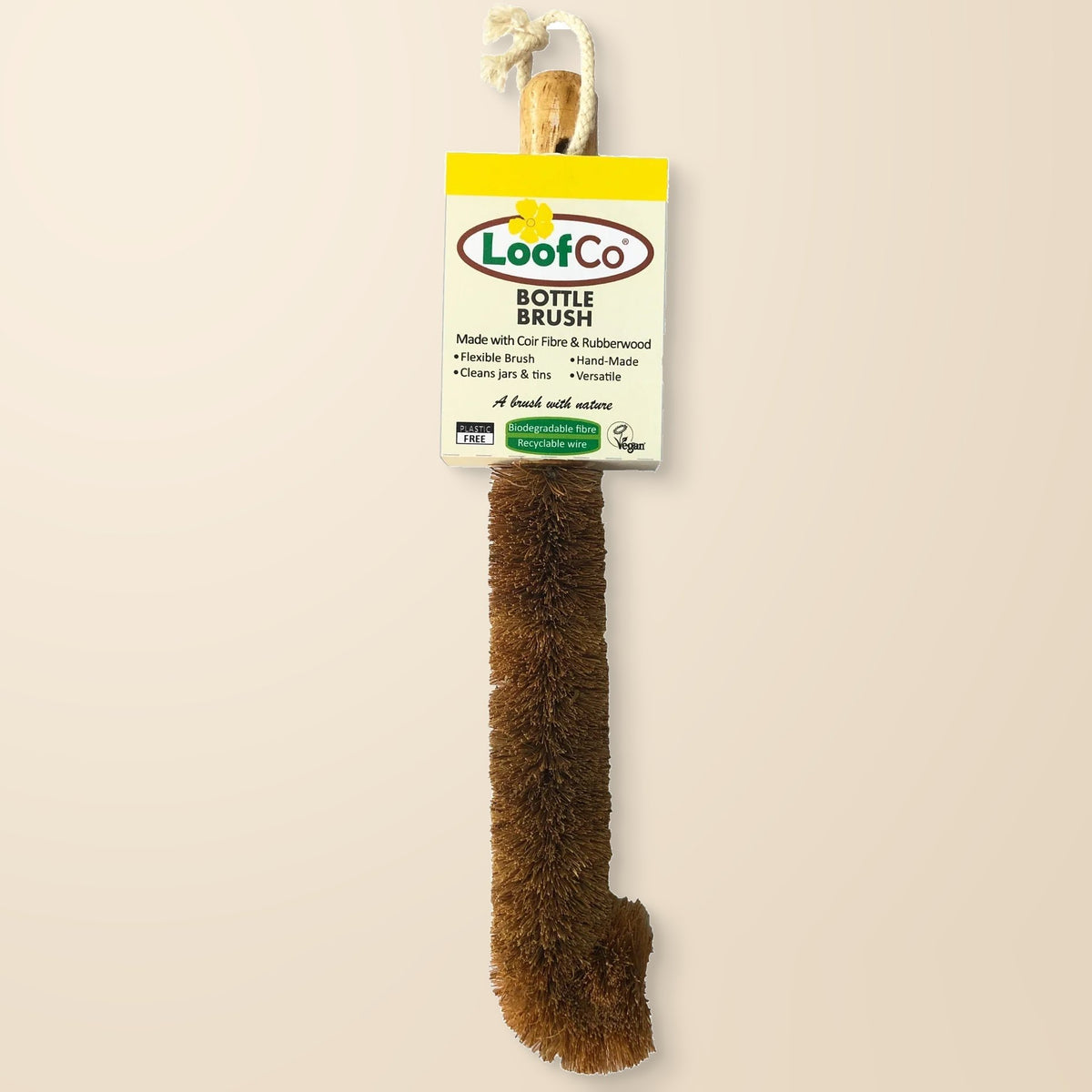 LoofCo Bottle Brush – 1 brush authentic product packaging