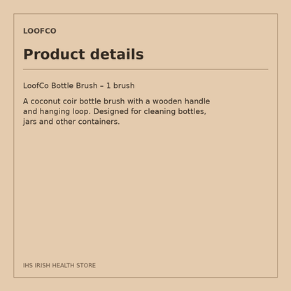 LoofCo Bottle Brush – 1 brush: product details