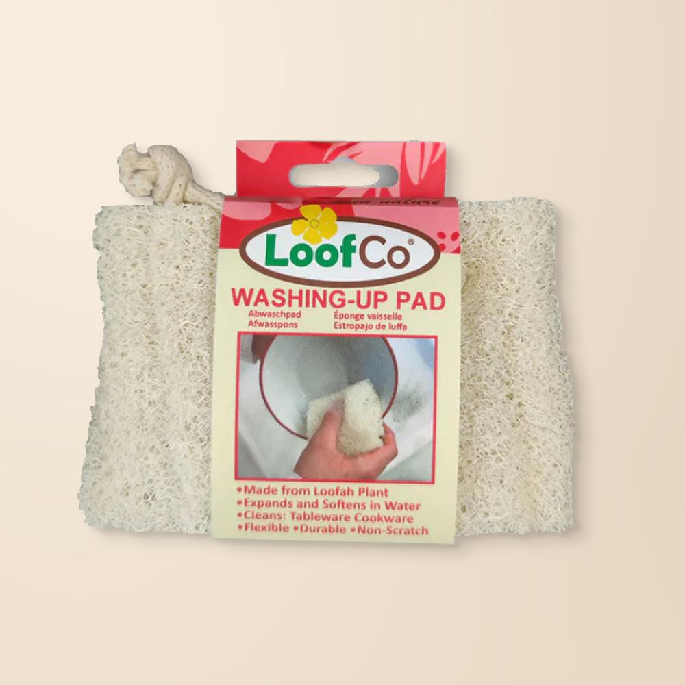 LoofCo Loofah Washing-Up Pad – 1 pad authentic product packaging