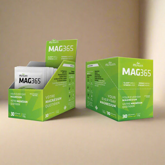 MAG365 Natural 30 Sachets – Magnesium Citrate Powder