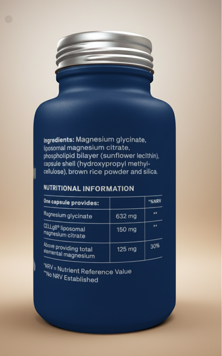 Magnesium Glycinate Liposomal Supplement by Natroceutics 60 Capsules