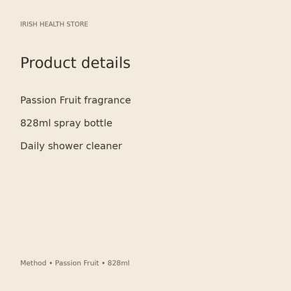 Method Passion Fruit shower cleaner product details