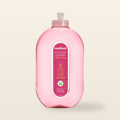 Method Wild Rhubarb All Floor Cleaner 739ml original bottle