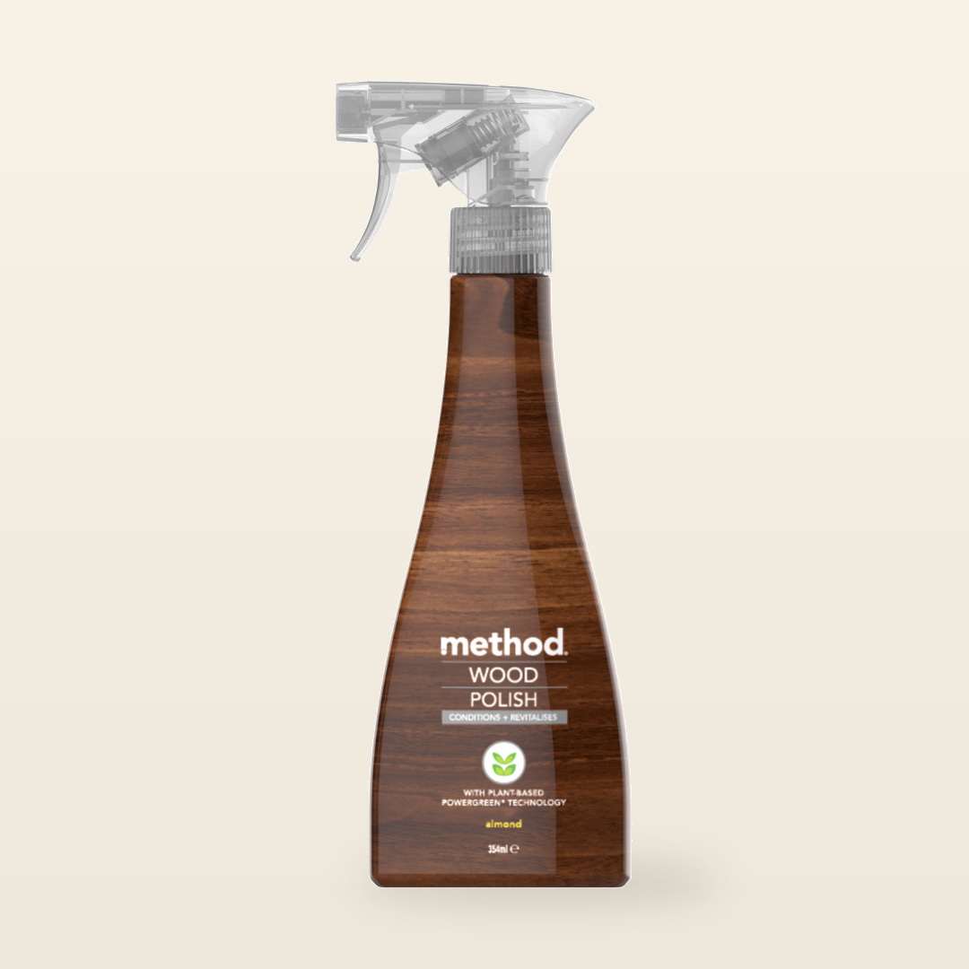 Method Wood Polish – Almond, 354ml bottle