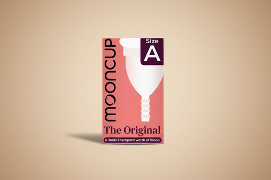 Mooncup original menstrual cup size A reusable