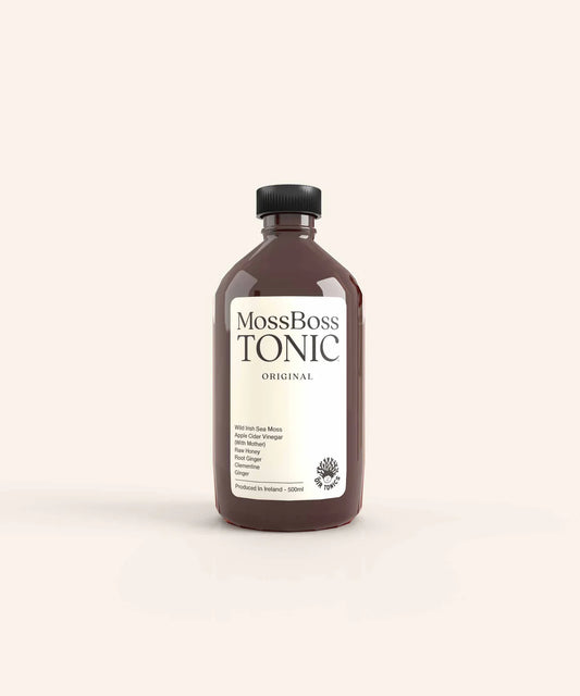 Oir Tonics Moss Boss Tonic Original – Organic Irish Sea Moss & Apple Cider Vinegar for gut health & immunity