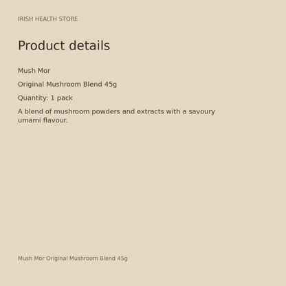 Mush Mor Original Mushroom Blend 45g product details