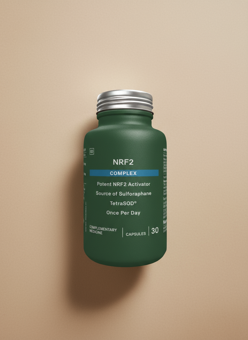 Natroceutics NRF2 Complex Sulforaphane 60 Capsules Bottle