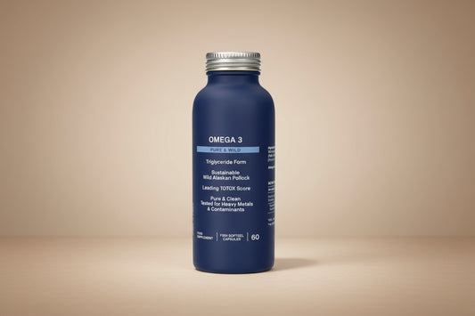  Natroceutics Omega 3 Pure & Wild – 60 Capsules, featuring wild Alaskan fish oil 