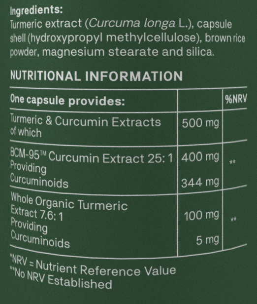 Natroceutics Turmeric Supplement