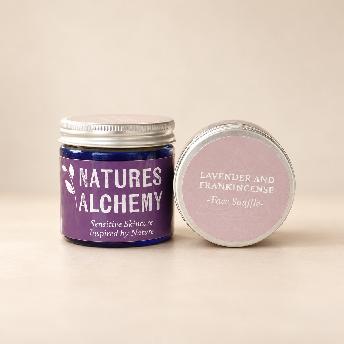 Natures Alchemy Lavender & Frankincense Face Soufflé 15ml — product packaging, image 3