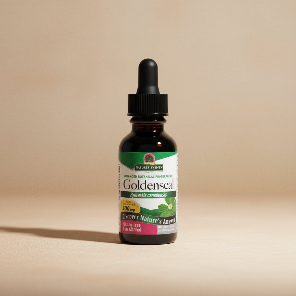 Nature’s Answer Goldenseal Root Extract 30ml Alcohol-Free Herbal Tincture