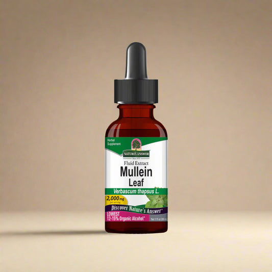 Nature’s Answer Mullein Leaf 30ml herbal liquid extract