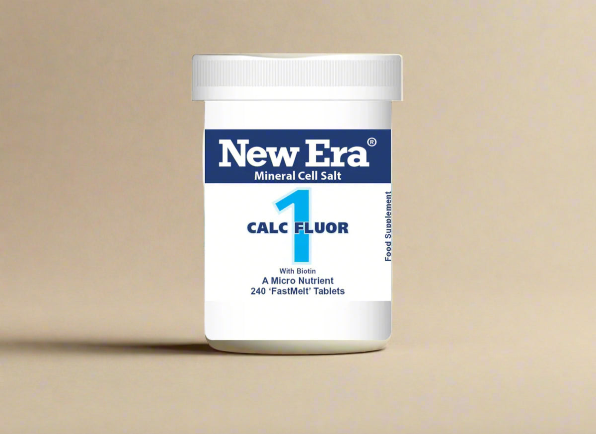 New Era No. 1 Calc. Fluor. Calcium Fluoride 240 fast-melt tablets