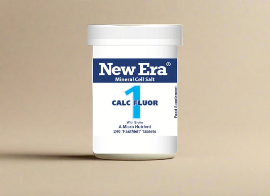New Era No. 1 Calc. Fluor. Calcium Fluoride 240 fast-melt tablets