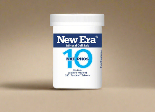 New Era No. 10 Nat. Phos. Sodium Phosphate Tissue Salts 240 FastMelt Tablets