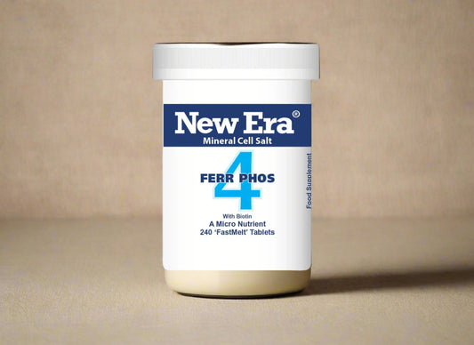 New Era No. 4 Ferr. Phos. Iron Phosphate 240 fast-melt tablets