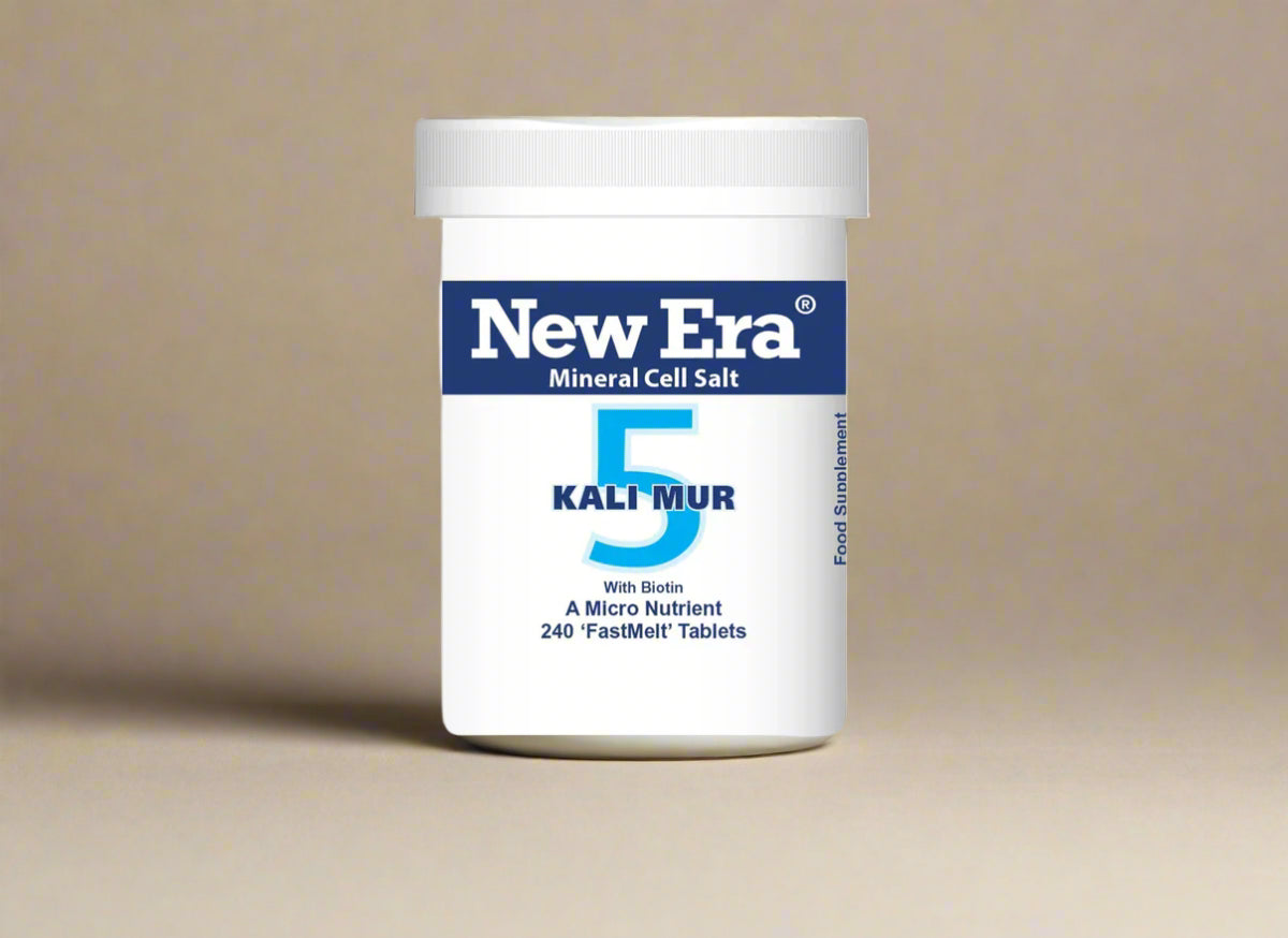 New Era No. 5 Kali. Mur. Potassium Chloride Tissue Salts 240 FastMelt Tablets