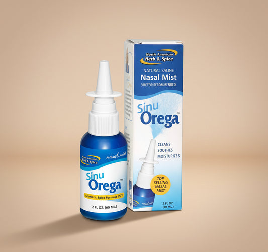 North American Herb & Spice Sinu Orega 60ml Nasal Wash Bottle