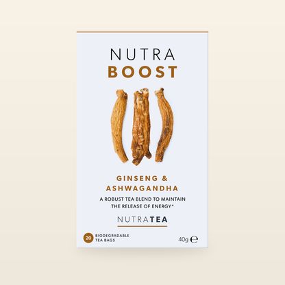 NutraTea Nutra Boost Tea – 20 Tea Bags original packaging