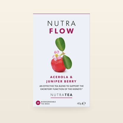 NutraTea Nutra Flow Tea – 20 Tea Bags original packaging