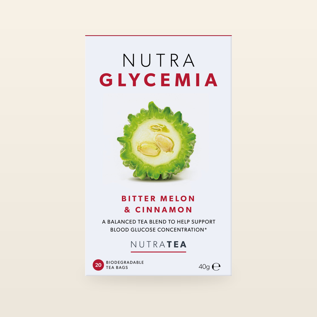 NutraTea Nutra Glycemia Tea – 20 Tea Bags original packaging