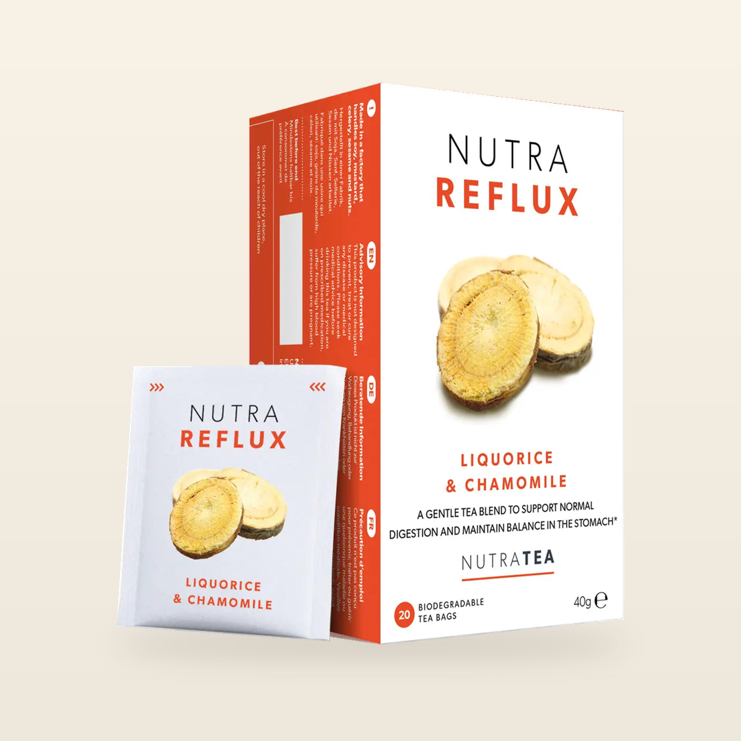NutraTea Nutra Reflux Tea – 20 Tea Bags original packaging