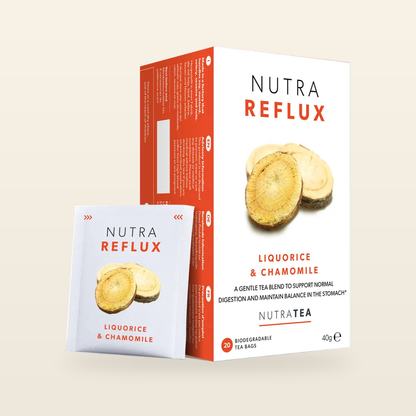 NutraTea Nutra Reflux Tea – 20 Tea Bags original packaging