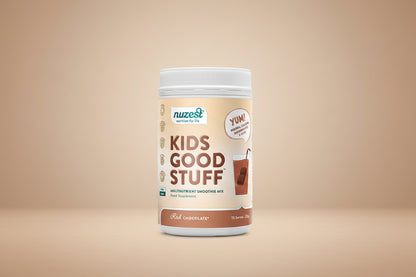 Nuzest Kids Rich Chocolate 225g front packaging
