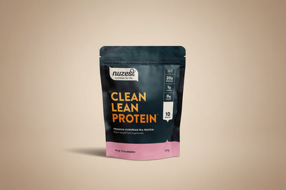 Nuzest Wild Strawberry Clean Lean Protein 250g pouch front view