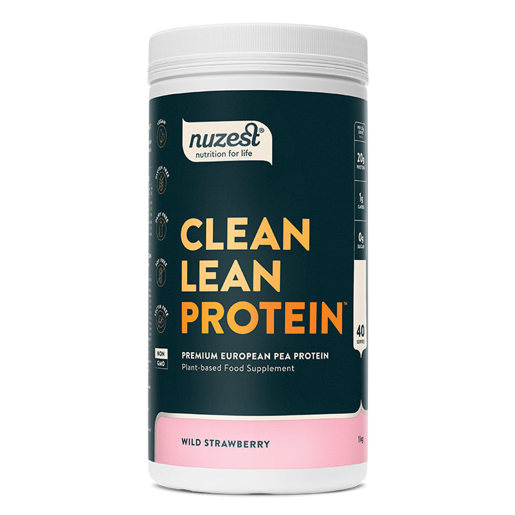 Nuzest Wild Strawberry Clean Lean Protein 1kg – Front Label