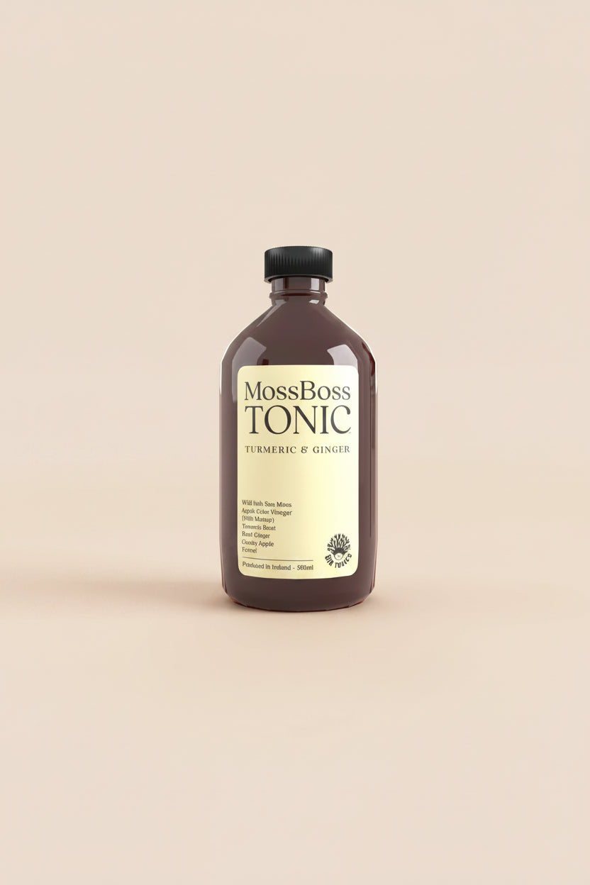 Oir Tonics Moss Boss Turmeric and Ginger Tonic 500ml