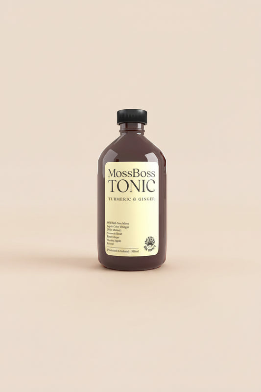 Oir Tonics Moss Boss Turmeric and Ginger Tonic 500ml