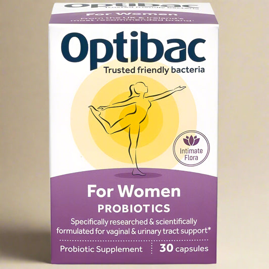 Optibac For Women 30 Capsules Front Packaging