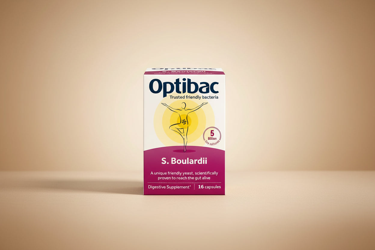 Optibac Saccharomyces Boulardii 16 Capsules
