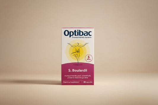 Optibac Saccharomyces Boulardii 80 Capsules