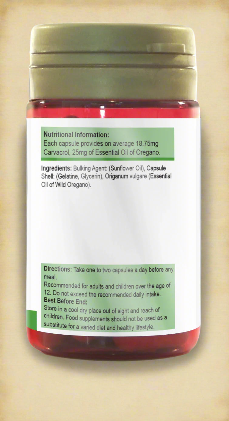 Power Health Wild Oregano Oil 60 softgel capsules