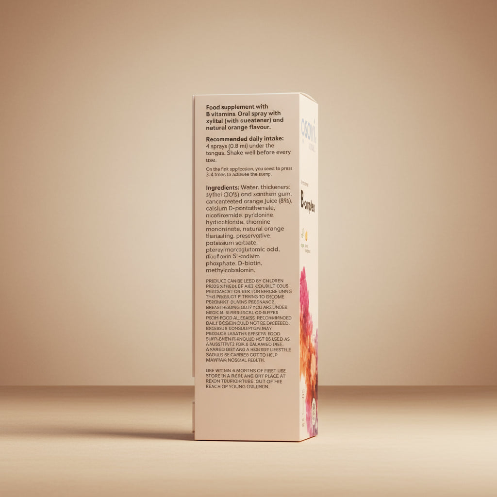 Osavi B Vitamins Oral Spray with Orange Flavour 25ml