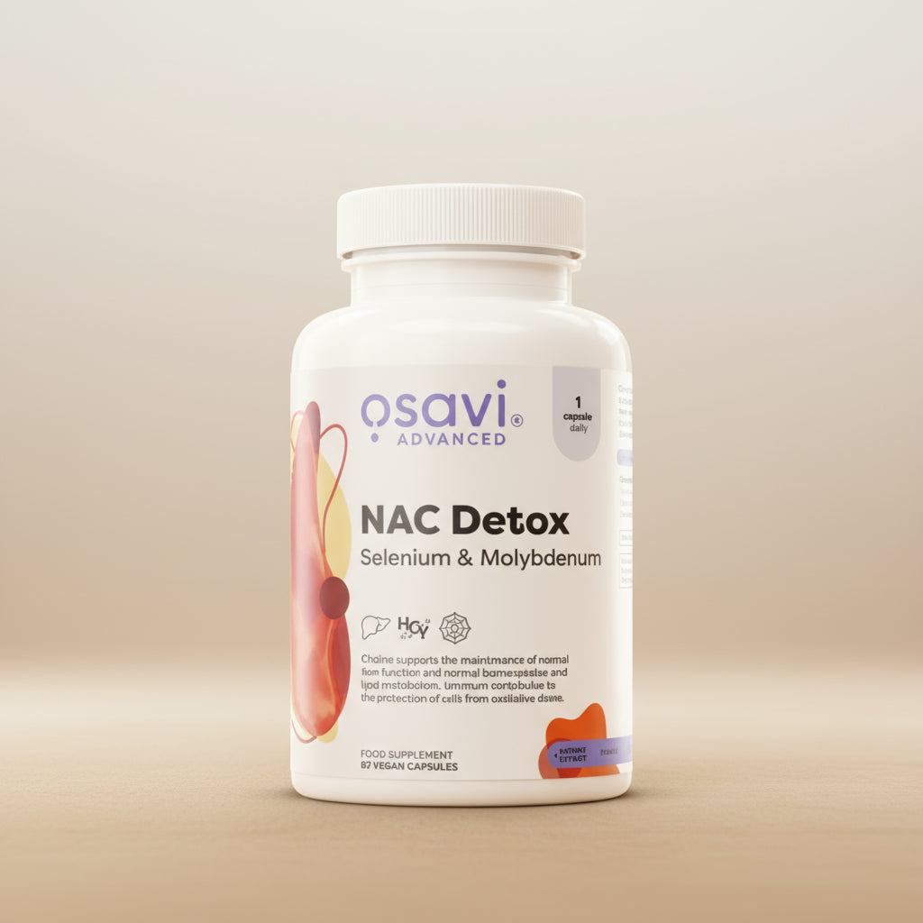 Osavi NAC Selenium & Molybdenum 60 Capsules Bottle