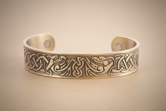 Power Health Celtic Copper Magnetic Bracelet Large