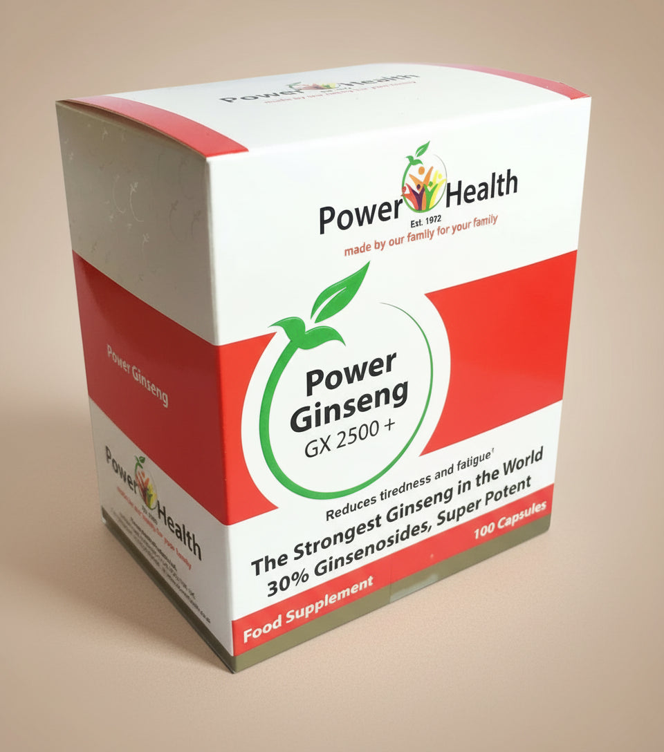 Power Health Ginseng GX2500+ 90 Capsules Bottle