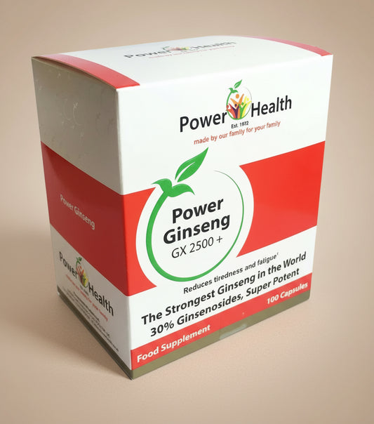 Power Health Ginseng GX2500+ 90 Capsules Bottle