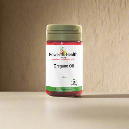 Power Health Oregano Oil 60 Capsules in softgel form