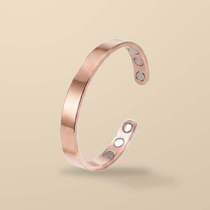 Power Health Plain Magnetic Bracelet – Large — original product packaging on warm beige background